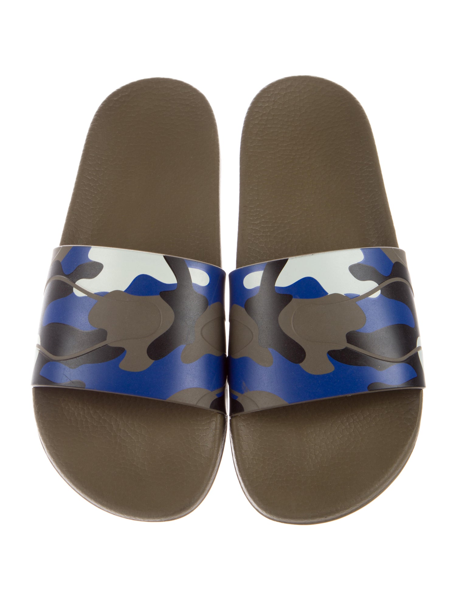 valentino camouflage slides