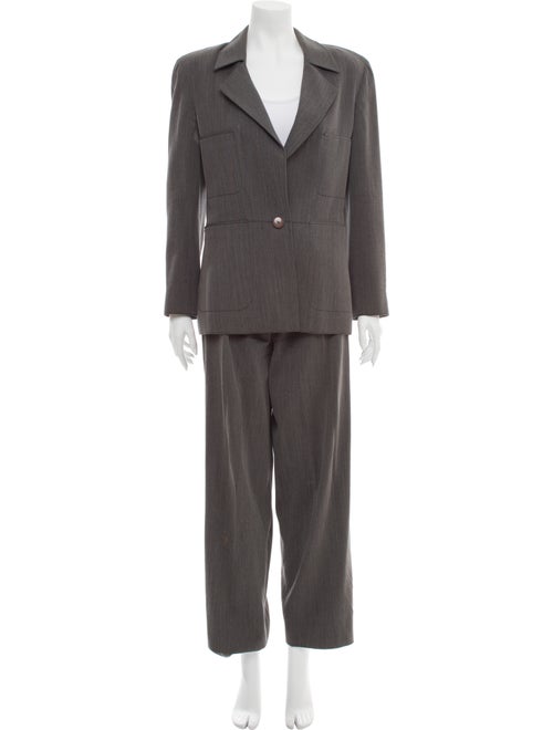 Valentino Vintage Wool Pantsuit Wool