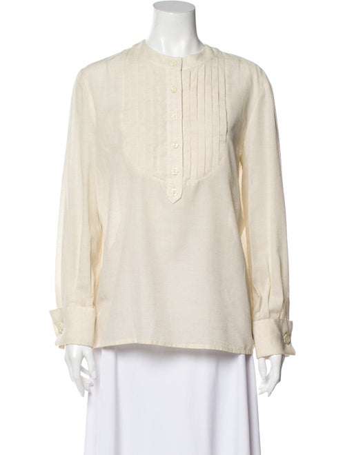 Valentino Vintage Linen Blouse