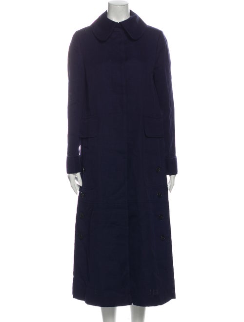 Valentino Trench Coat Blue