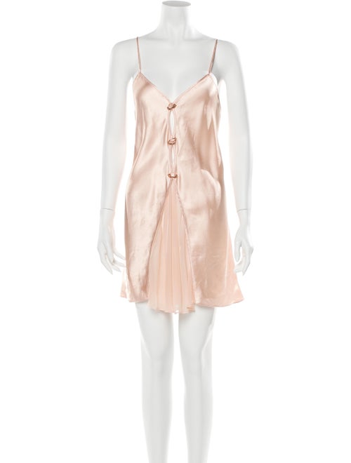 Valentino Vintage Satin Nightgown Pink