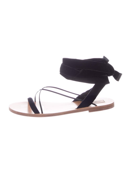 Valentino Gladiator Sandals Black