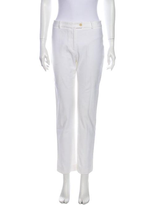 Valentino Straight Leg Pants White