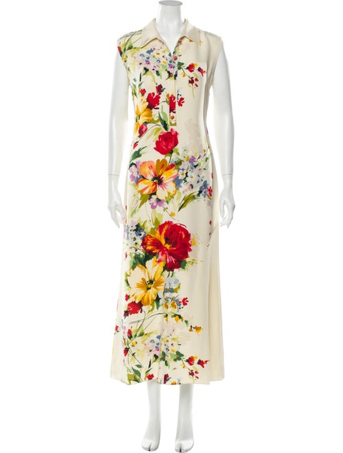 Valentino Silk Long Dress