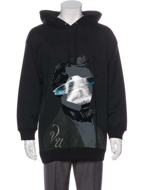 Valentino 2019 x Undercover UFO Face Hoodie
