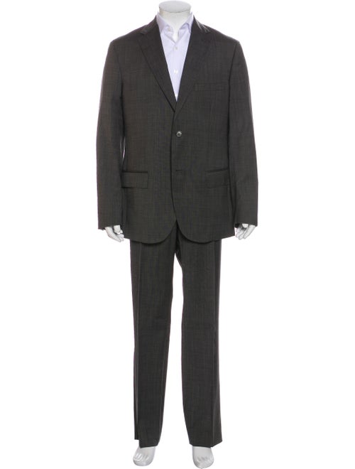 Valentino Fleece Wool Two-Piece Suit Wool