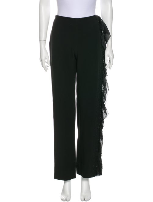 Valentino Wide Leg Pants Black
