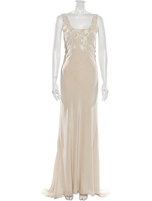 Valentino Silk Long Dress
