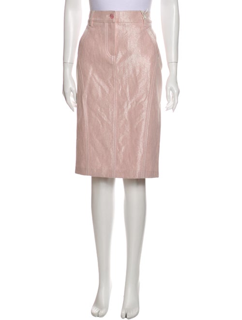 Valentino Knee-Length Skirt w/ Tags Pink