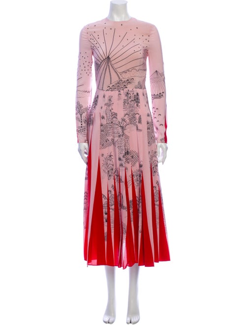 Valentino Silk Long Dress