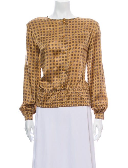 Valentino Vintage Printed Blouse