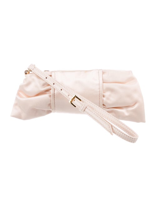 Valentino Satin Clutch w/ Tags Pink