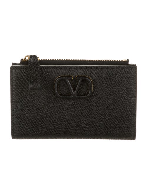 Valentino Leather Wallet Black