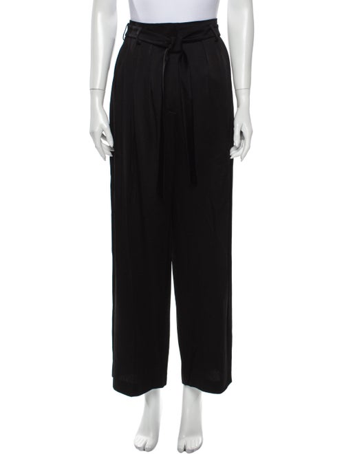 Valentino Wide Leg Pants Black