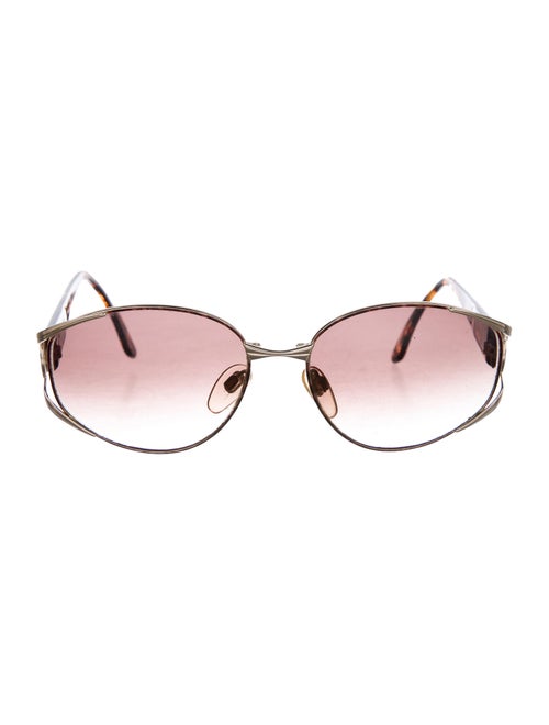 Valentino Vintage Gradient Sunglasses Gold