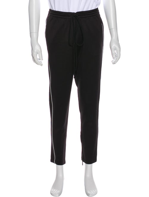 Valentino Graphic Print Lounge Bottoms Black