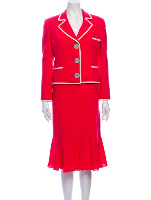 Valentino Skirt Suit Pink