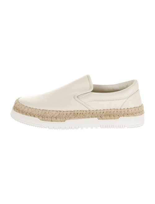 Valentino Leather Espadrille Sneakers