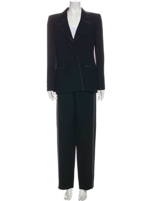 Valentino Vintage Pantsuit Black