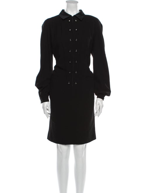 Valentino Vintage Knee-Length Dress Wool
