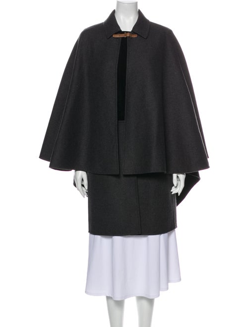 Valentino Wool Cape Wool