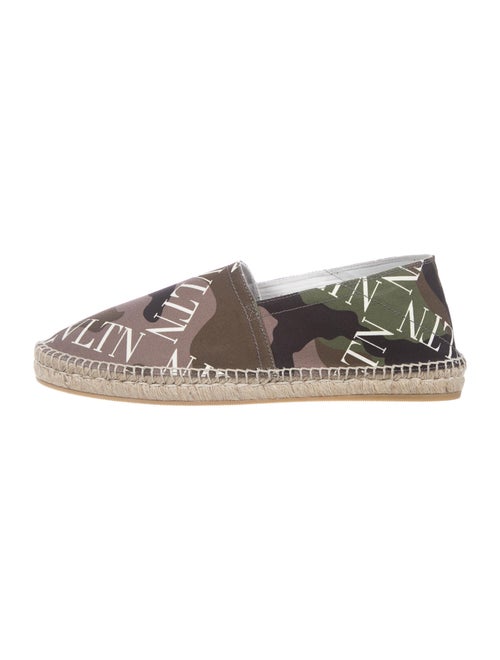 Valentino Camo Espadrilles Printed Espadrilles w/