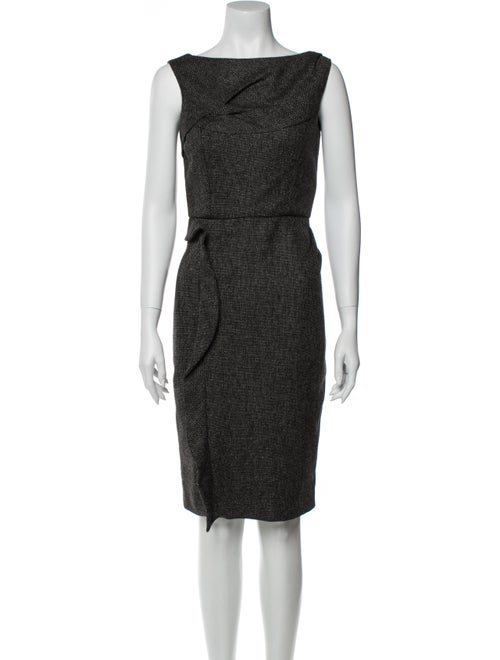 Valentino Wool Knee-Length Dress Wool