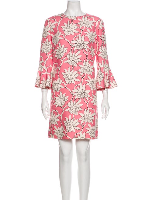 Valentino Virgin Wool Mini Dress Wool