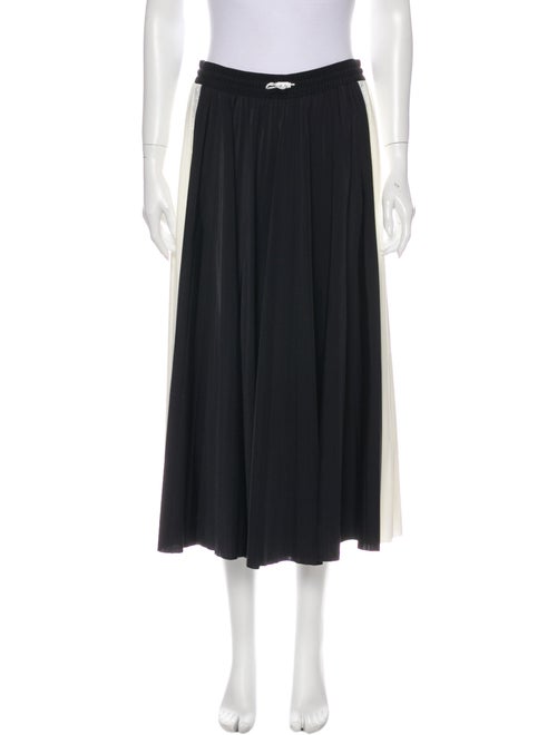 Valentino Midi Length Skirt Black