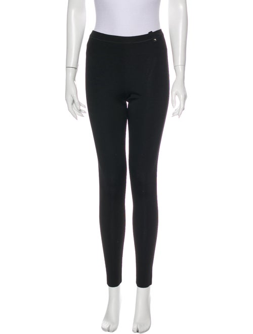 Valentino Skinny Leg Pants Black
