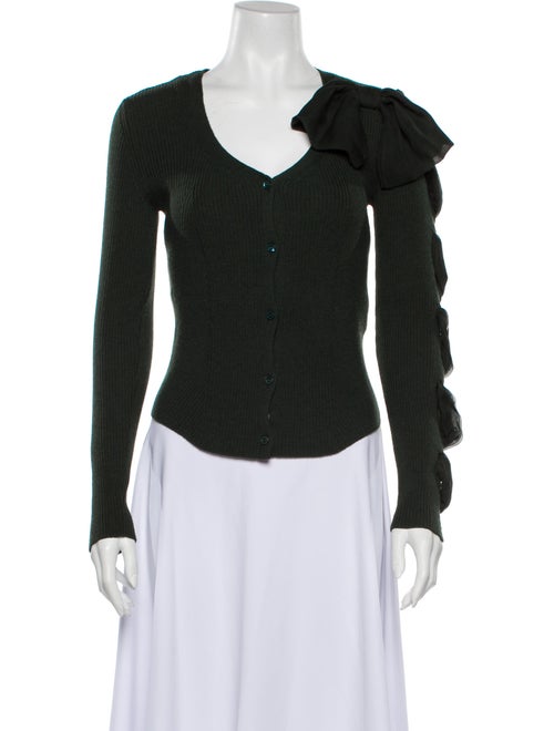 Valentino Vintage Fleece Wool Sweater Wool