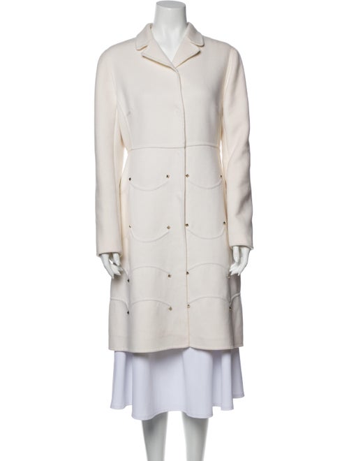 Valentino Fleece Wool Coat Wool