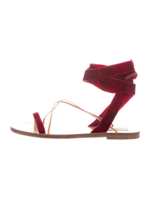 Valentino Gladiator Sandals Red