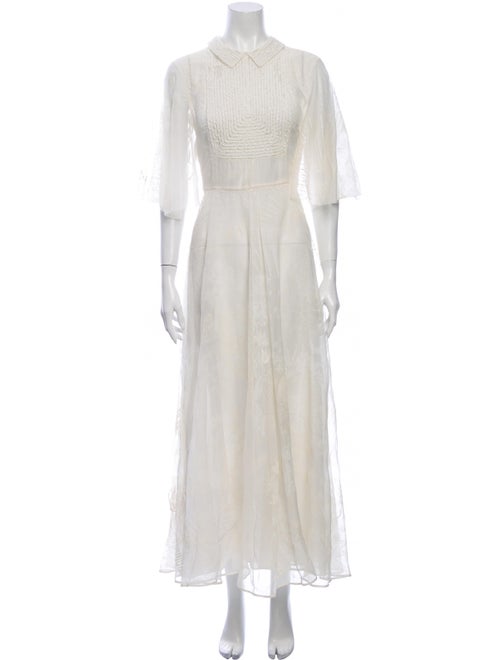 Valentino Silk Long Dress