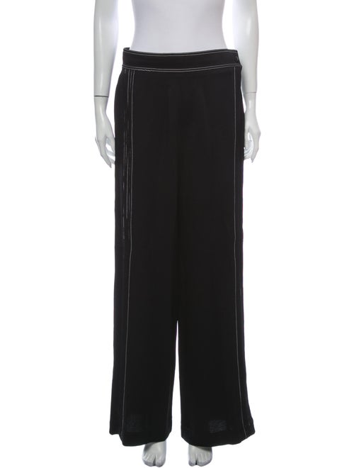 Valentino Wide Leg Pants Black