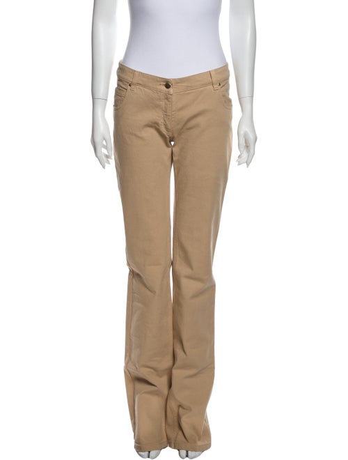 Valentino Mid-Rise Straight Leg Jeans