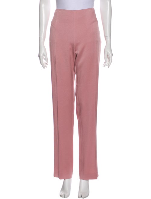 Valentino Straight Leg Pants Pink