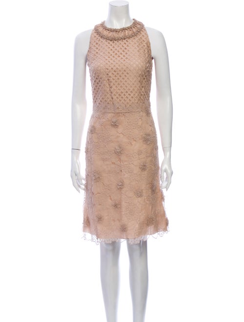 Valentino Silk Knee-Length Dress