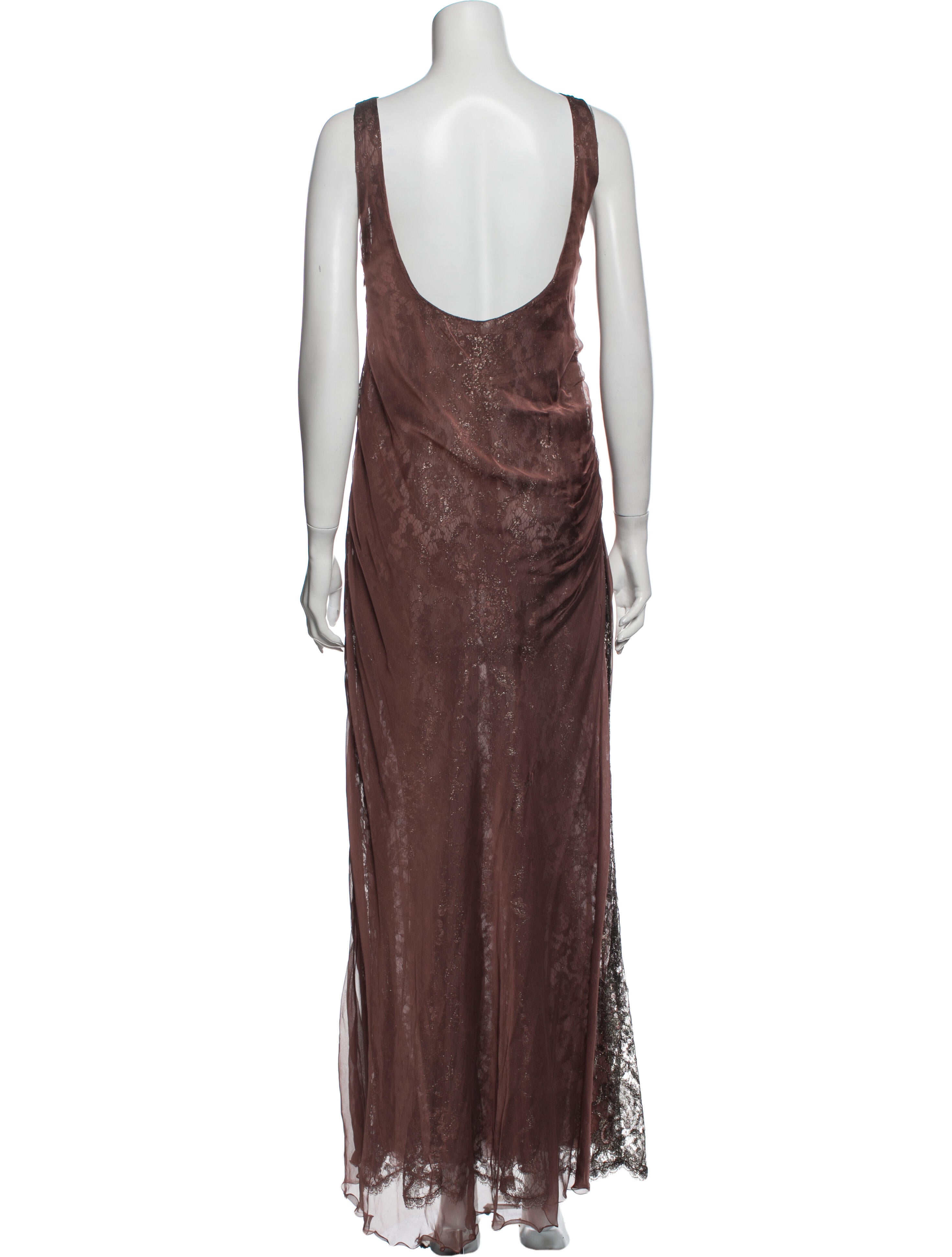 Valentino Vintage Long Dress Clothing VAL192317 The RealReal