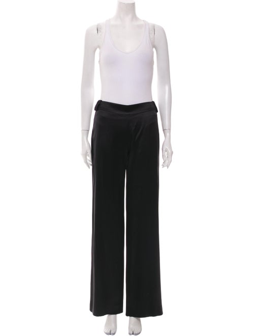 Valentino Wide Leg Pants Black