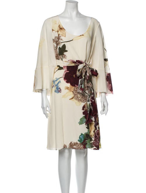 Valentino Silk Knee-Length Dress
