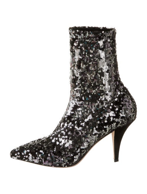 Valentino Sock Boots Metallic
