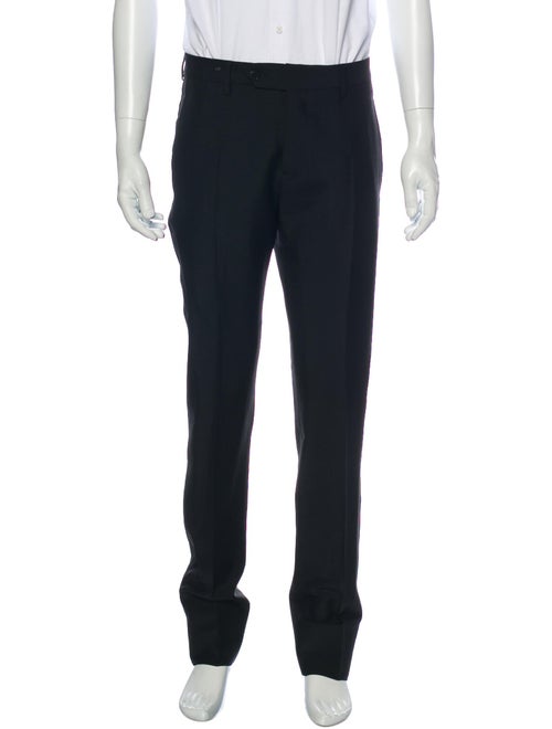 Valentino Mohair Tuxedo Pants Black