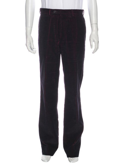 Valentino Corduroy Pants Purple