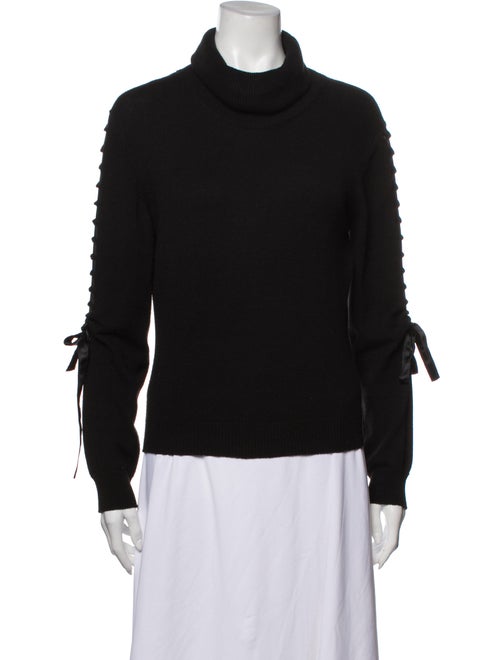 Valentino Vintage Turtleneck Sweater Black