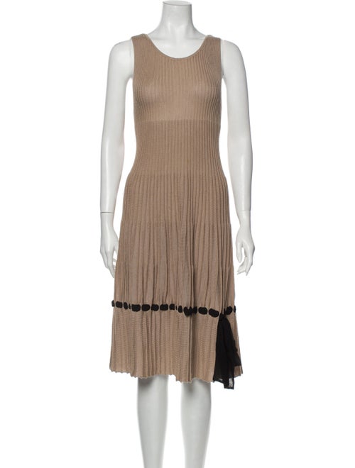 Valentino Silk Midi Length Dress
