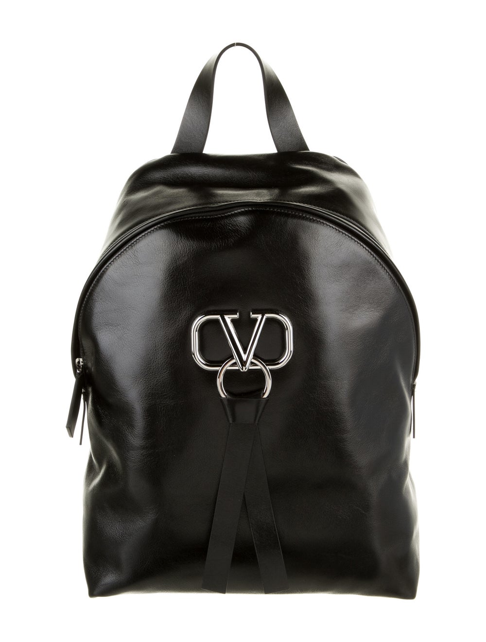 Valentino V Ring Leather Backpack w/ Tags Bags VAL202819 The RealReal