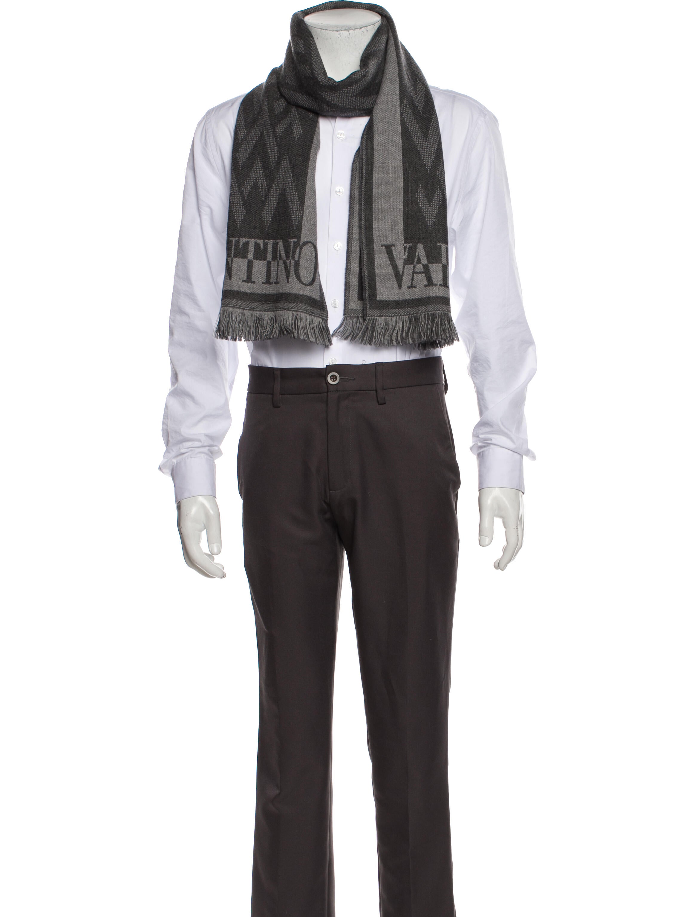 valentino wool scarf