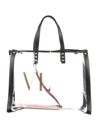 Valentino VLTN PVC Grande Tote