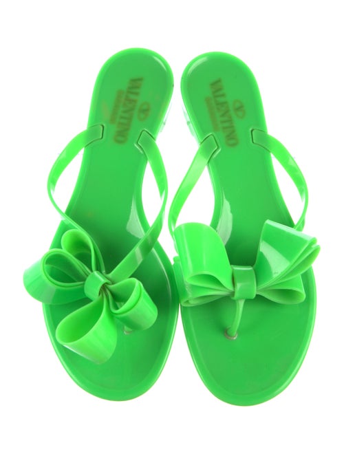 Valentino Jelly Rubber Slides